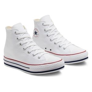 Platform White Converse